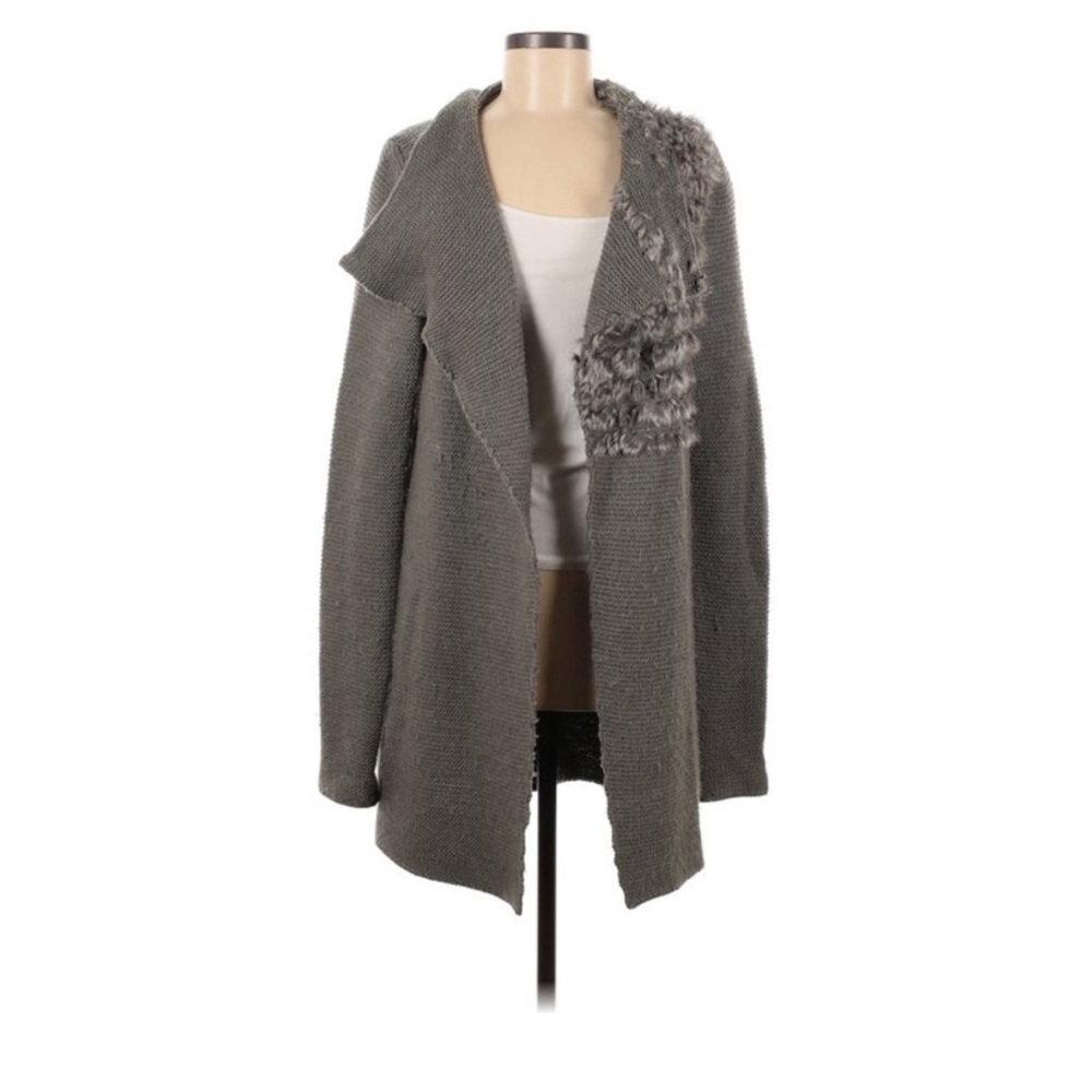 Rudsak rabbit fur cardigan
